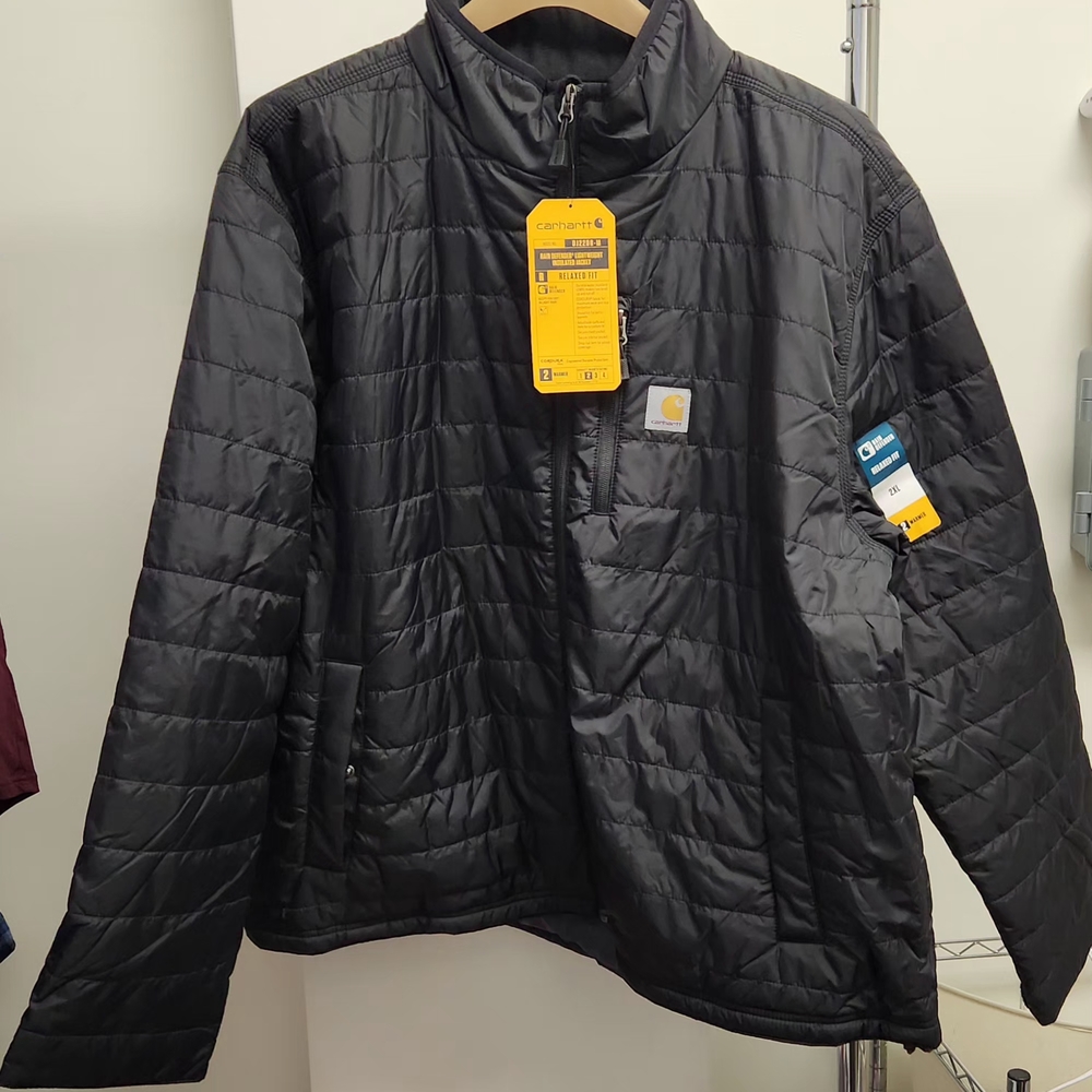 Carhartt Men's Black Quilted Jacket